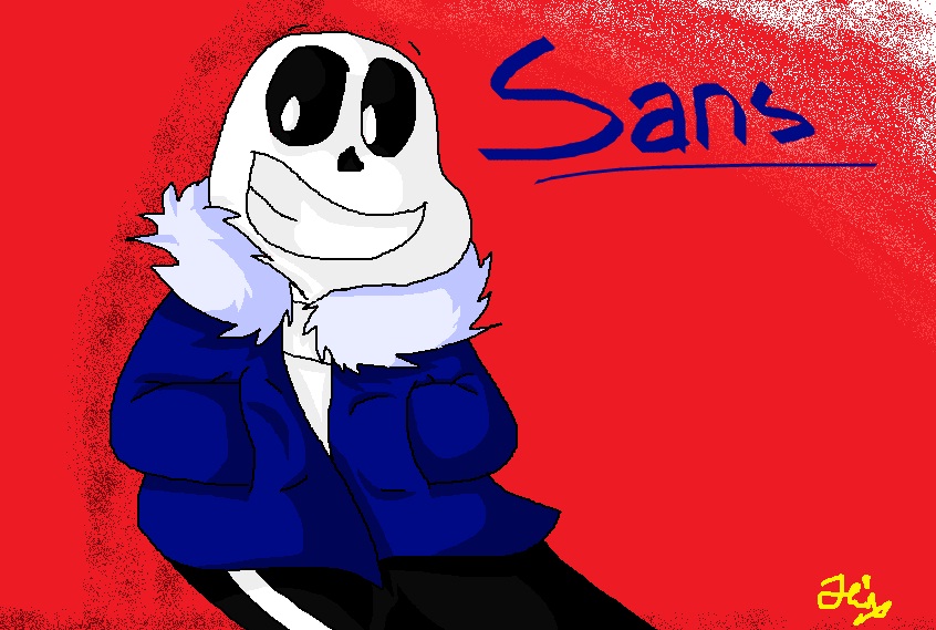 Undertale - Sans the Skeleton by SwagFoxy5805 on DeviantArt