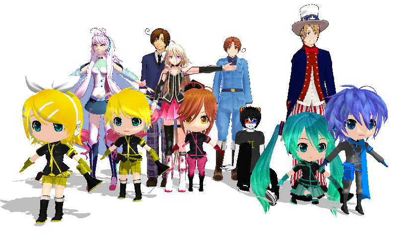 New Mmd MMD-My new models by NecroGhostMango on DeviantArt