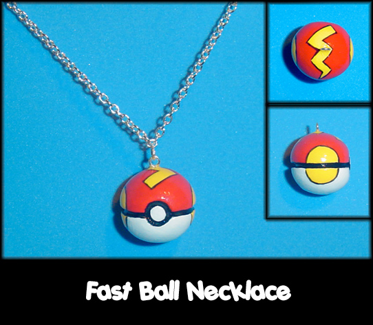 Fast Ball Necklace Charm