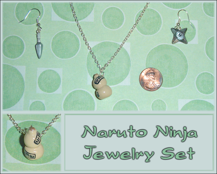 Naruto Ninja Jewelry Set