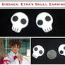 Disgaea - Etna Skull Earrings