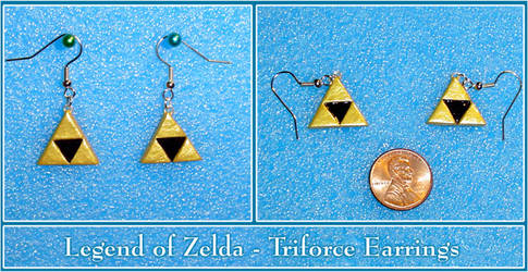 Zelda - Triforce Earrings