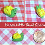 Happy Little Snail Charm