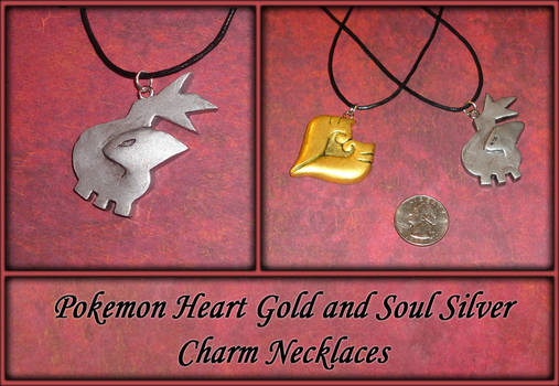 Pokemon Soul Silver Charm Necklace