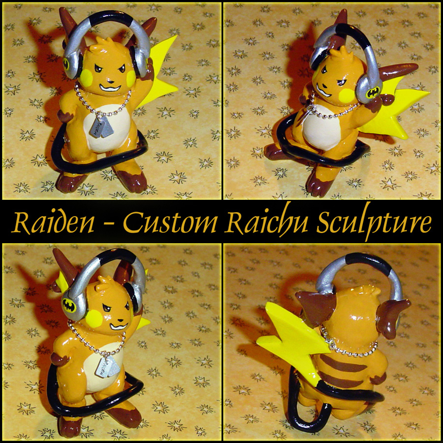 Raiden Custom Raichu Figurine