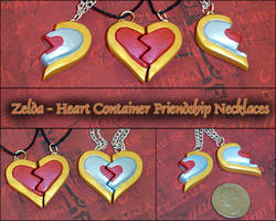 Legend of Zelda - Heart Piece Friendship Necklaces