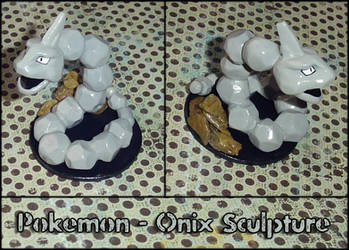 Pokemon - Onix Sculpture