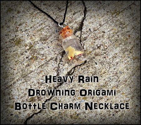 Heavy Rain - Origami Necklace