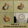 Portal 2 - GLaDOS POTaDOS Potato Charm Necklace