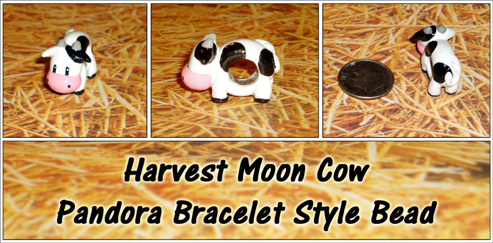 Harvest Moon Cow - Pandora Style Bead