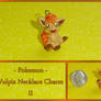 Pokemon - Vulpix Necklace Charm II