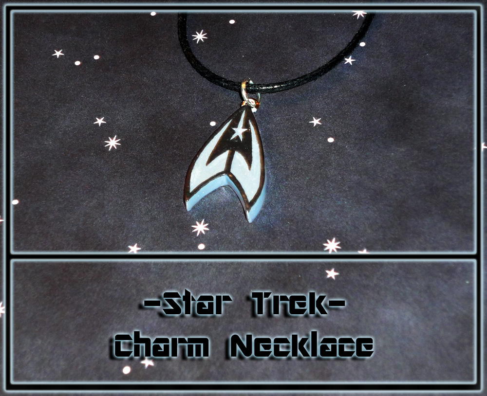 Star Trek - Logo Charm Necklace - Handmade