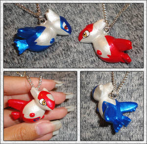 Pokemon - Latios and Latias Pokedoll Charms