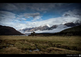 Misty mountains