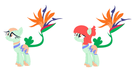 Ask to Make Specie: Bird of Paradise Pony