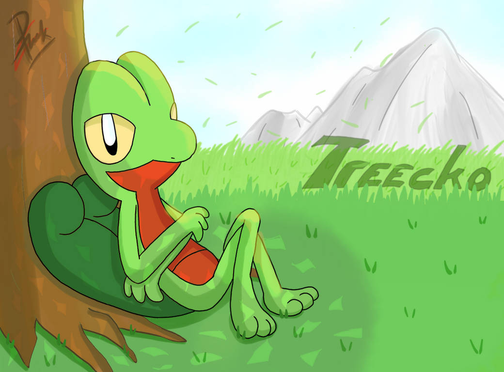Pokemon Treecko By Ppoint555 On DeviantArt