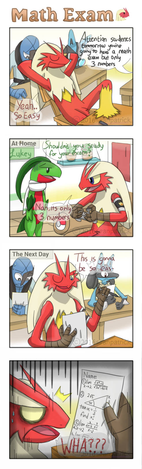 Math Exam by Ppoint555 on DeviantArt
