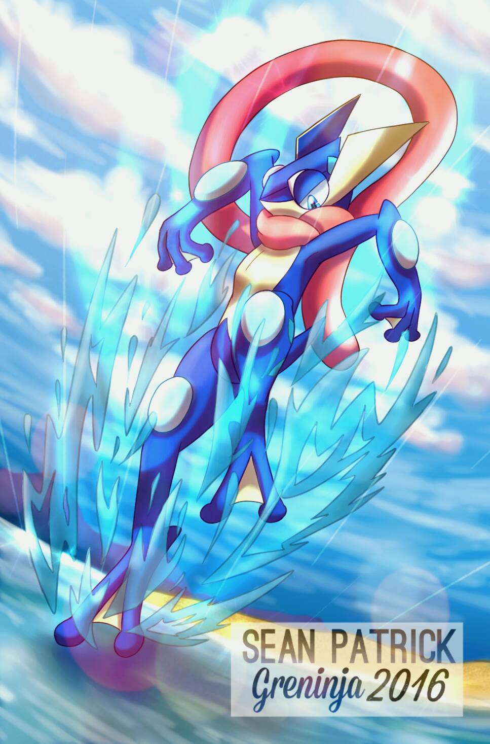 Greninja Splash!