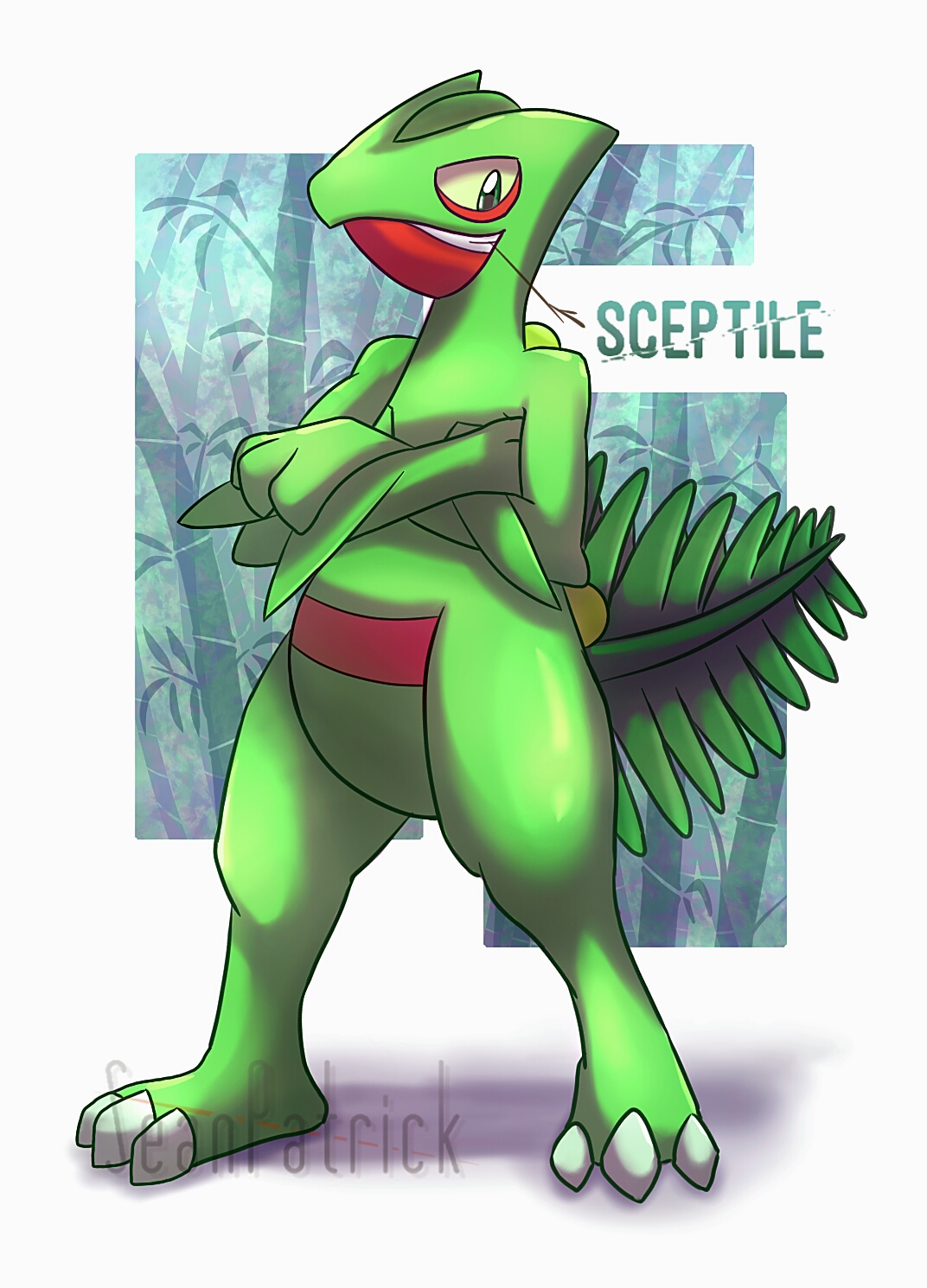 Grassy Sceptile.