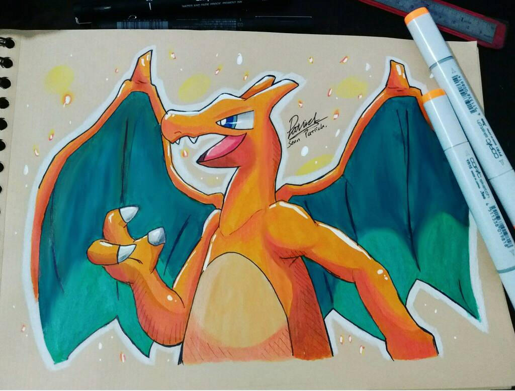 Garizard Charizard the Fire Pokemon! by Ppoint555 on DeviantArt