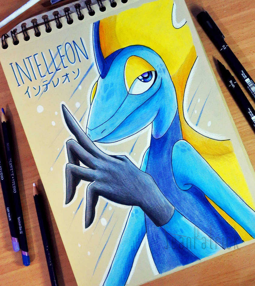Inteleon Draw Inteleon. by Ppoint555 on DeviantArt