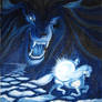 Fenrir and the Moon