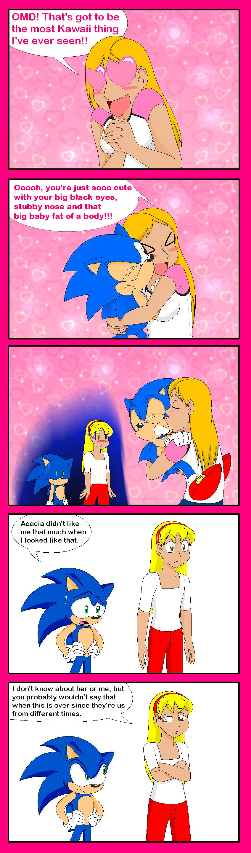 Classic Sonamy by Deaream on DeviantArt