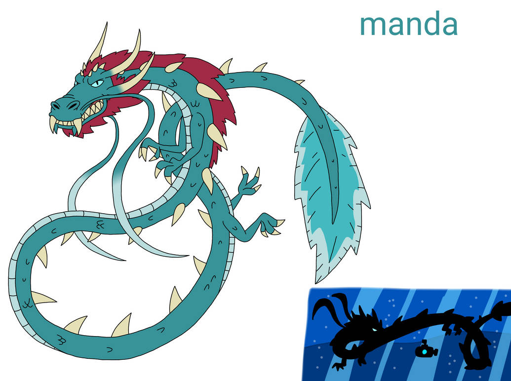 Deviantart Legendary Manda Manda by botres on DeviantArt