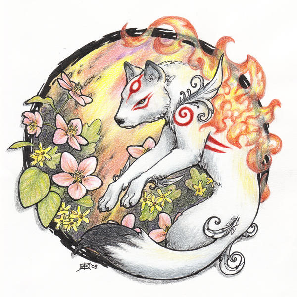 Okami by AzhiDahaki on DeviantArt