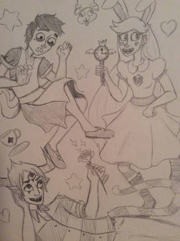 Svtfoe: In Wonderland Sketch