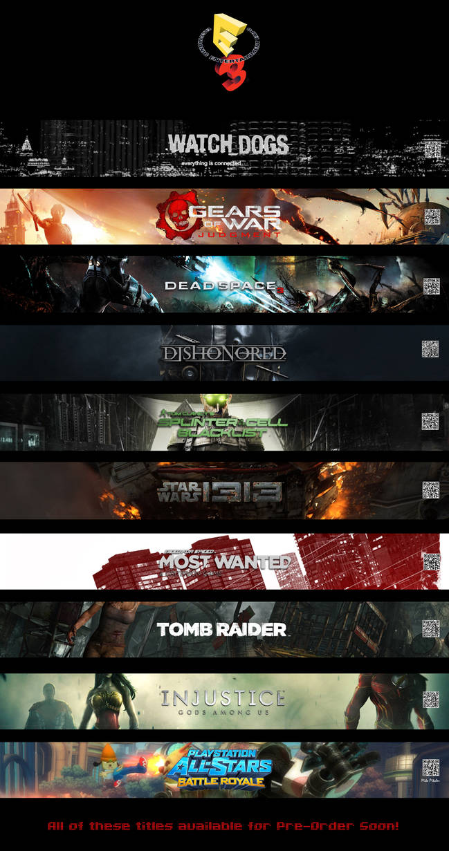 E3 Infographic | GameStop by mikepitcher on DeviantArt
