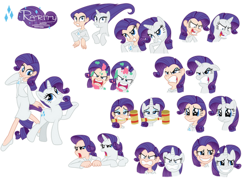 Rarity - Pony/ Human