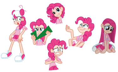 Pinkie Pie - Human - Extra Expressions