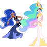 Love Is In Bloom: Celestia and Luna