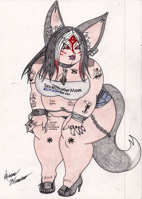 BBW Fox Metalhead