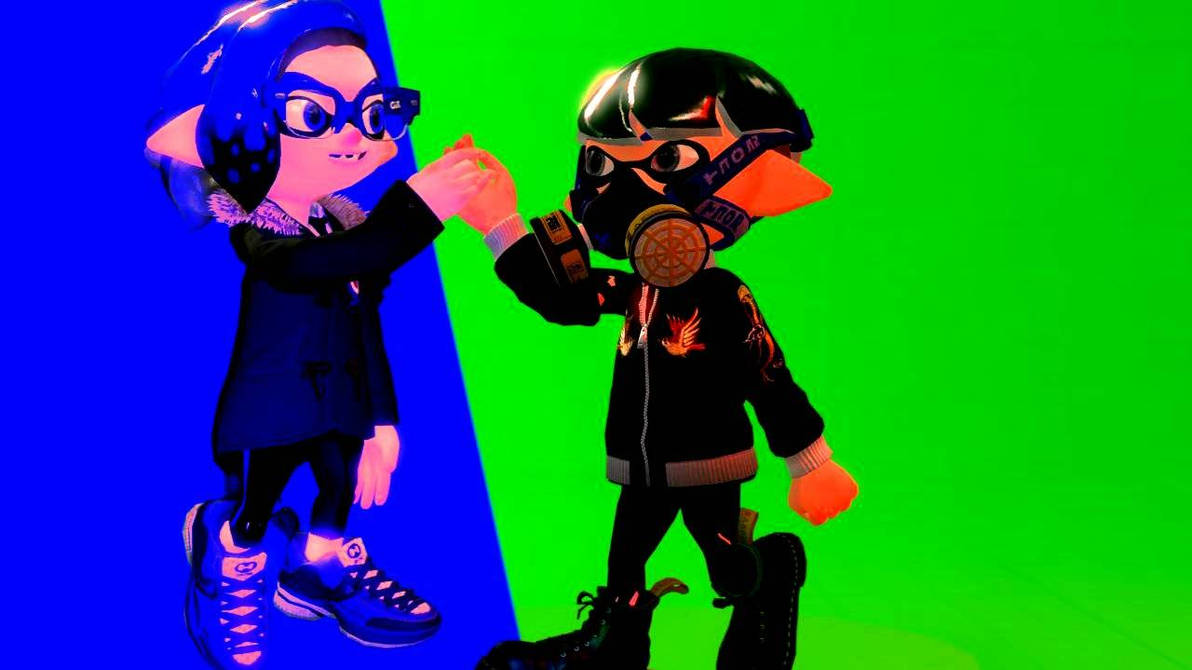 First Splatoon Friend by Shr8kbro on DeviantArt