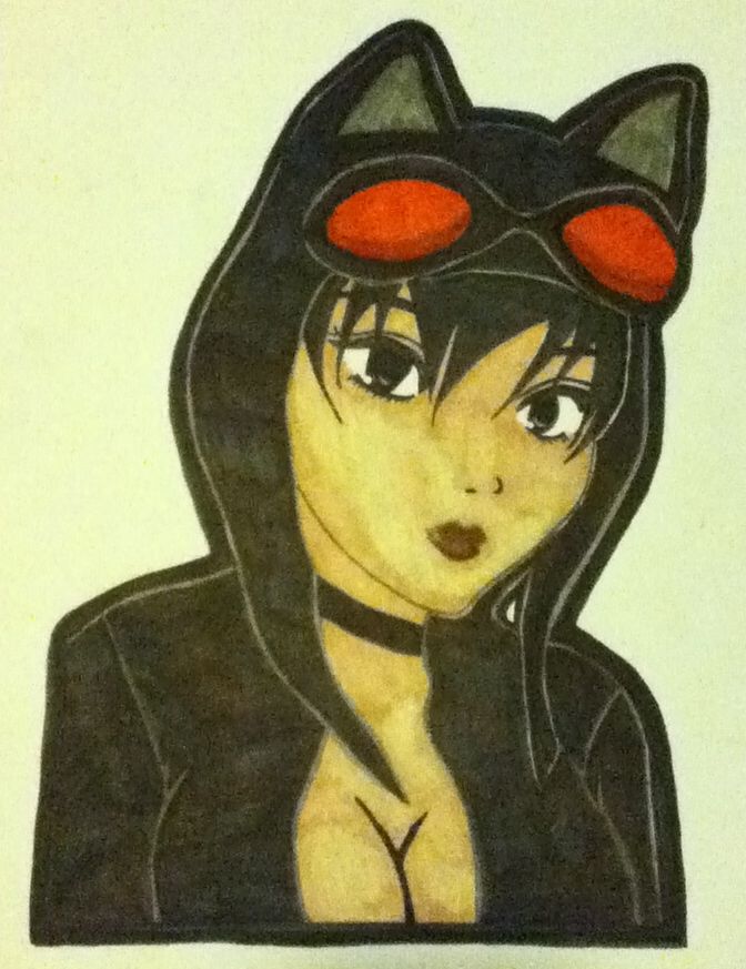 Original Cat Woman Fan Art