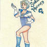 Sailor Mercury 50's Pin Up