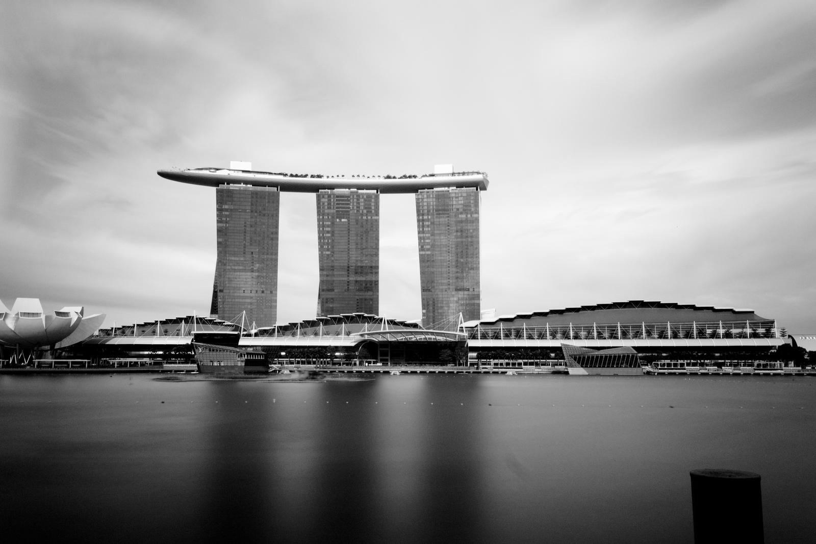 Marina Bay long exposure