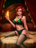 Triss Merigold Open Art Version by StudioZamkadye