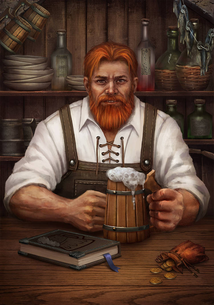 Innkeeper by StudioZamkadye on DeviantArt