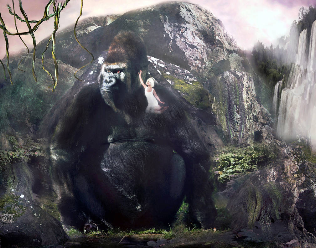 Kong plays Hard to Get by LindArtz Kong plays Hard to Get by LindArtz