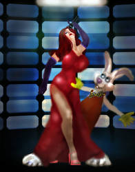 Jessica Sings for Roger Rabbit