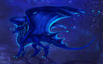 Deep sea dragon (blue)