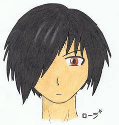 Portrait manga boy [colors]