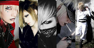 Ruki cosplay collage