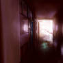 Liminal Space School Corridor