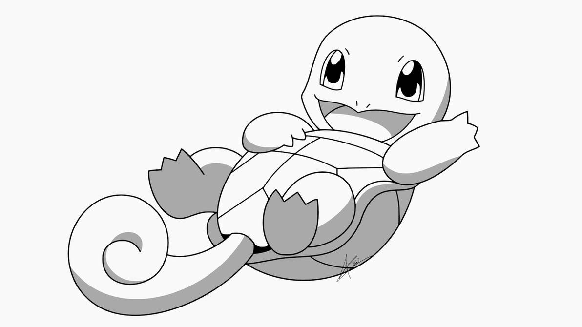 Step-by-step Squirtle drawing by Gimme91 on DeviantArt