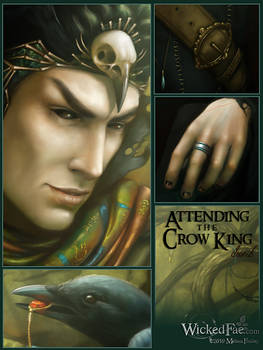 Attending the Crow King-detail
