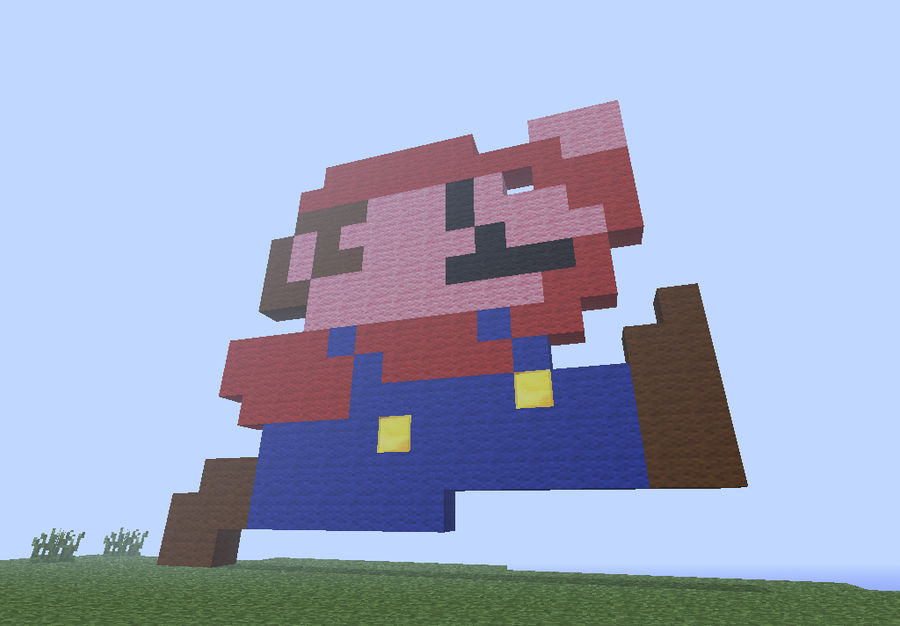 Invincible 8 Bit Mario 8-Bit Mario by MusicTechnician on DeviantArt